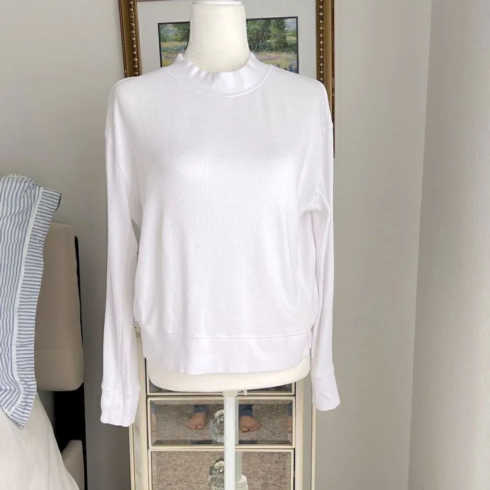 Monrow waffle knit Top 